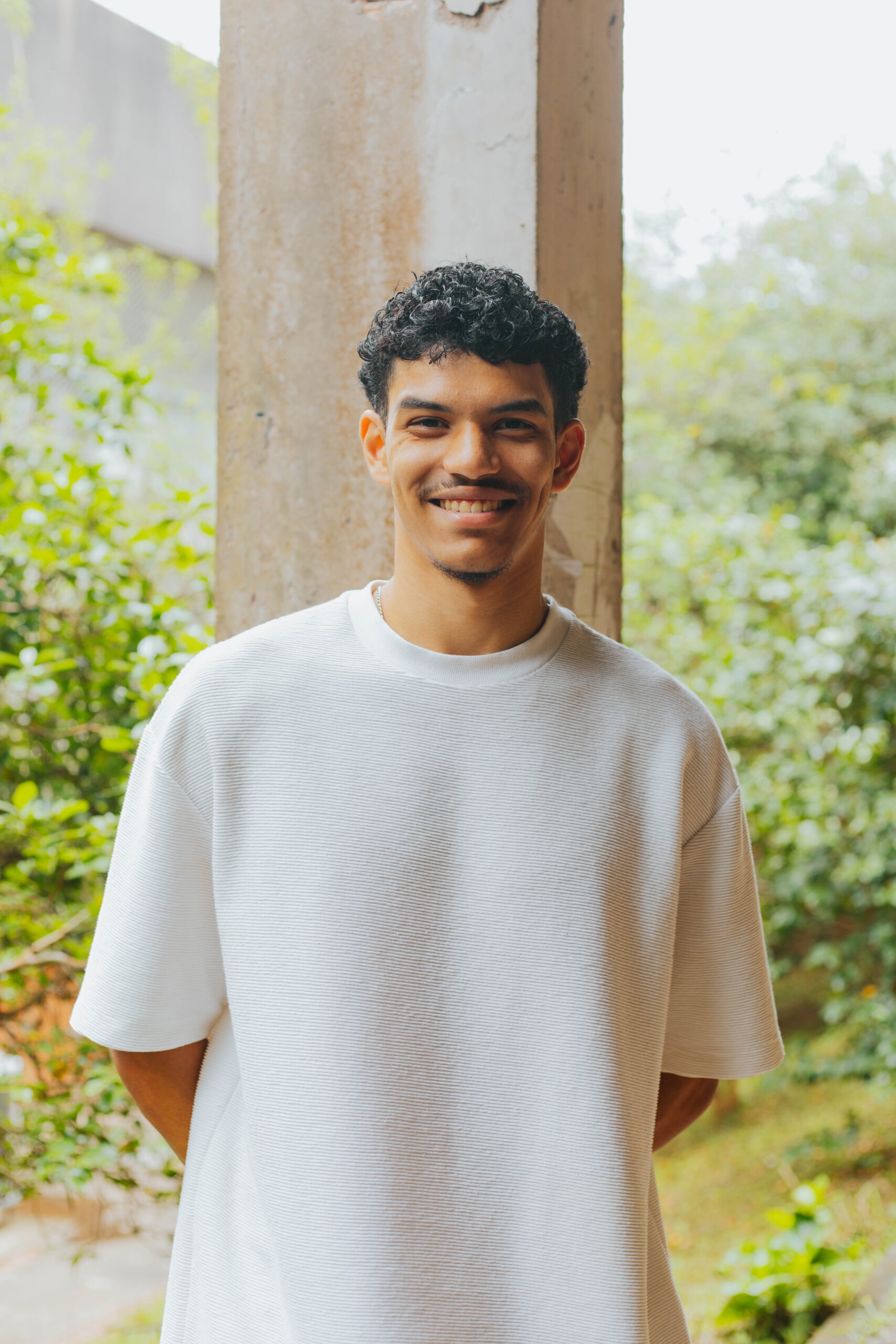 Davi, bolsista do AmanhãTech